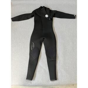 Rip Curl Classic Black Blue Full Body Youth Wetsuit Size 8 J